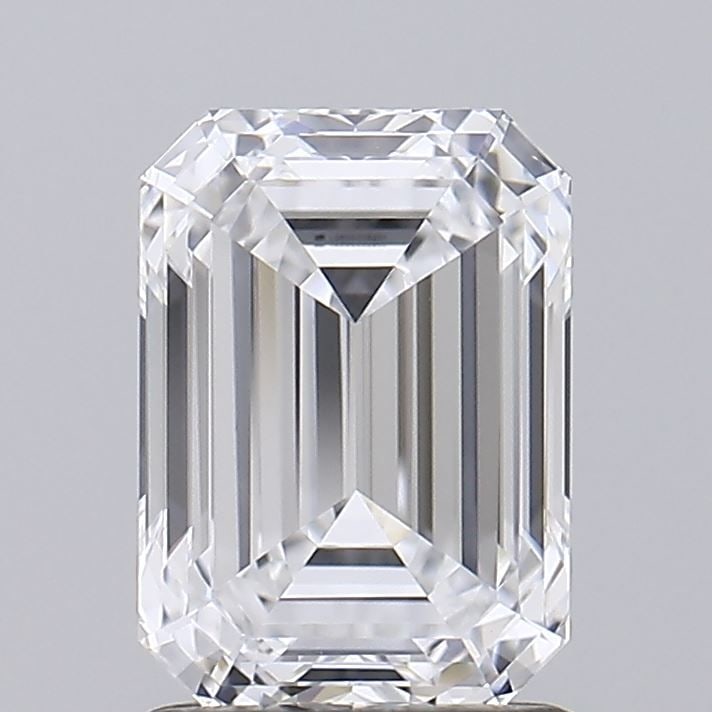 Loose Diamond - EMERALD 1.57ct D VVS2: Loose Diamond - EMERALD 1.57ct D VVS2 Source: This is a real non-mined Diamond that has been grown in a lab Shape: EMERALD Carats: 1.57 Color: D Clarity: VVS2 Certification: IGI Video:
