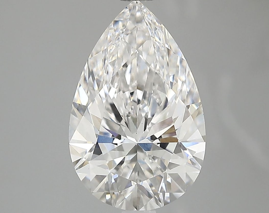 Loose Diamond - PEAR 2.61ct E VS1: Loose Diamond - PEAR 2.61ct E VS1 Source: This is a real non-mined Diamond that has been grown in a lab Shape: PEAR Carats: 2.61 Color: E Clarity: VS1 Certification: IGI Video: