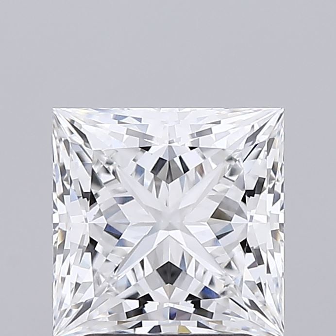 Loose Diamond - PRINCESS 2.28ct E VVS1: Loose Diamond - PRINCESS 2.28ct E VVS1 Source: This is a real non-mined Diamond that has been grown in a lab Shape: PRINCESS Carats: 2.28 Color: E Clarity: VVS1 Certification: GCAL Video:
