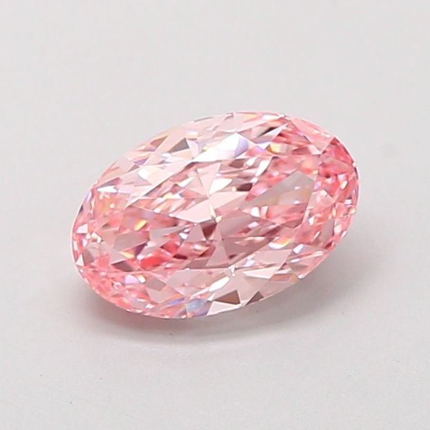 Loose Diamond - OVAL 1.01ct Fancy Vivid Pink VS1: Loose Diamond - OVAL 1.01ct Fancy Vivid Pink VS1 Source: This is a real non-mined Diamond that has been grown in a lab Shape: OVAL Carats: 1.01 Color: Fancy Vivid Pink Certification: IGI Video: