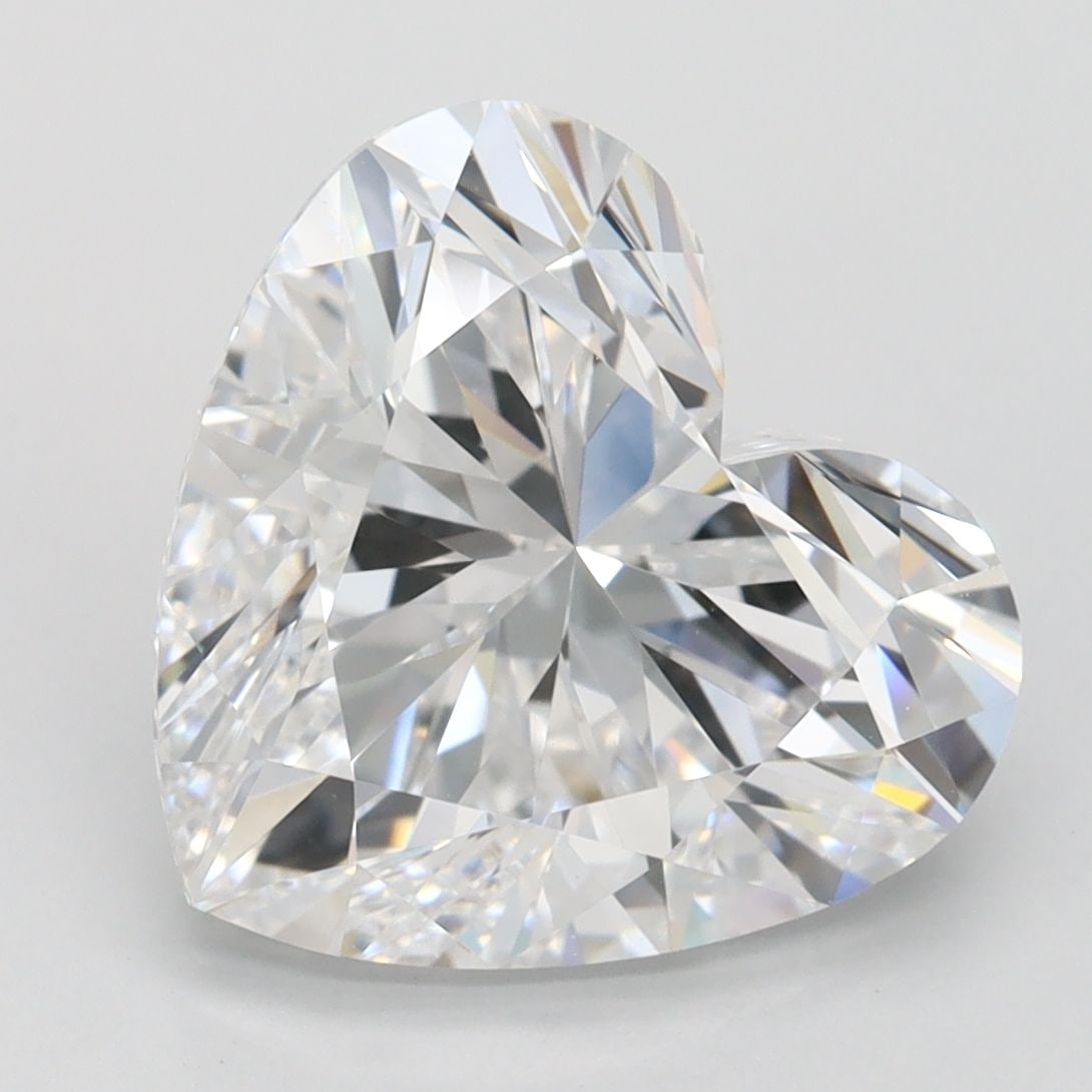 Loose Diamond - HEART 4.0ct D IF: Loose Diamond - HEART 4.0ct D IF Source: This is a real non-mined Diamond that has been grown in a lab Shape: HEART Carats: 4.0 Color: D Clarity: IF Certification: IGI Video: