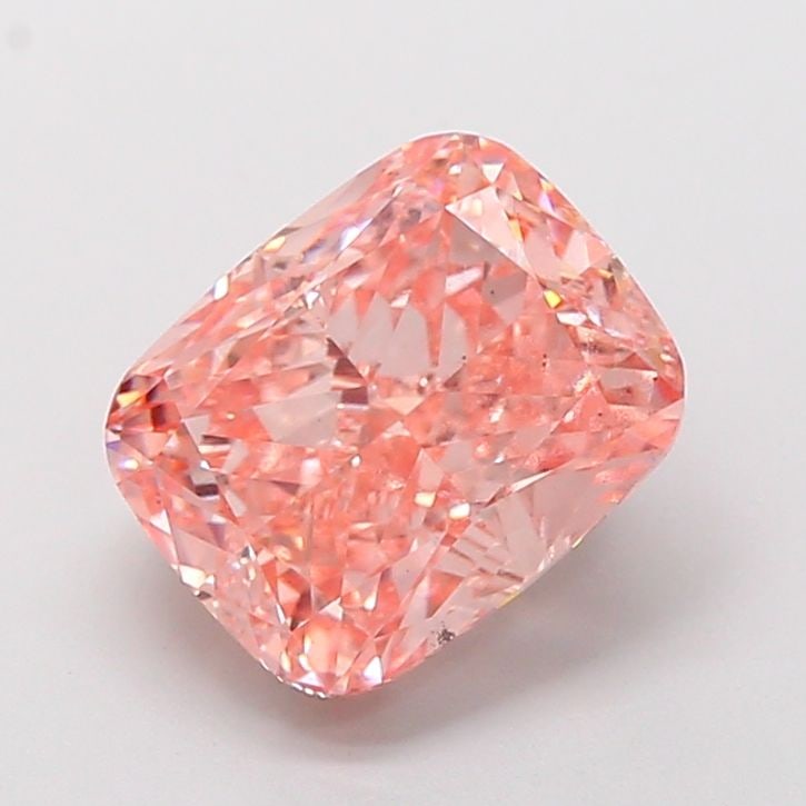 Loose Diamond - CUSHION MODIFIED 5.11ct Fancy Vivid Pink VS2: Loose Diamond - CUSHION MODIFIED 5.11ct Fancy Vivid Pink VS2 Source: This is a real non-mined Diamond that has been grown in a lab Shape: CUSHION MODIFIED Carats: 5.11 Color: Fancy Vivid Pink Certific