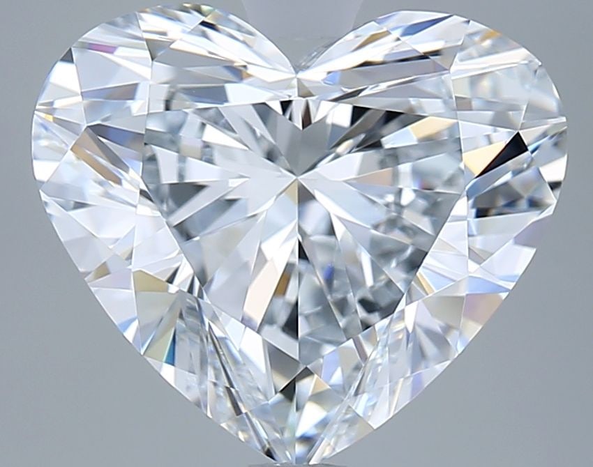 Loose Diamond - HEART 3.4ct E VVS2: Loose Diamond - HEART 3.4ct E VVS2 Source: This is a real non-mined Diamond that has been grown in a lab Shape: HEART Carats: 3.4 Color: E Clarity: VVS2 Certification: IGI Video: