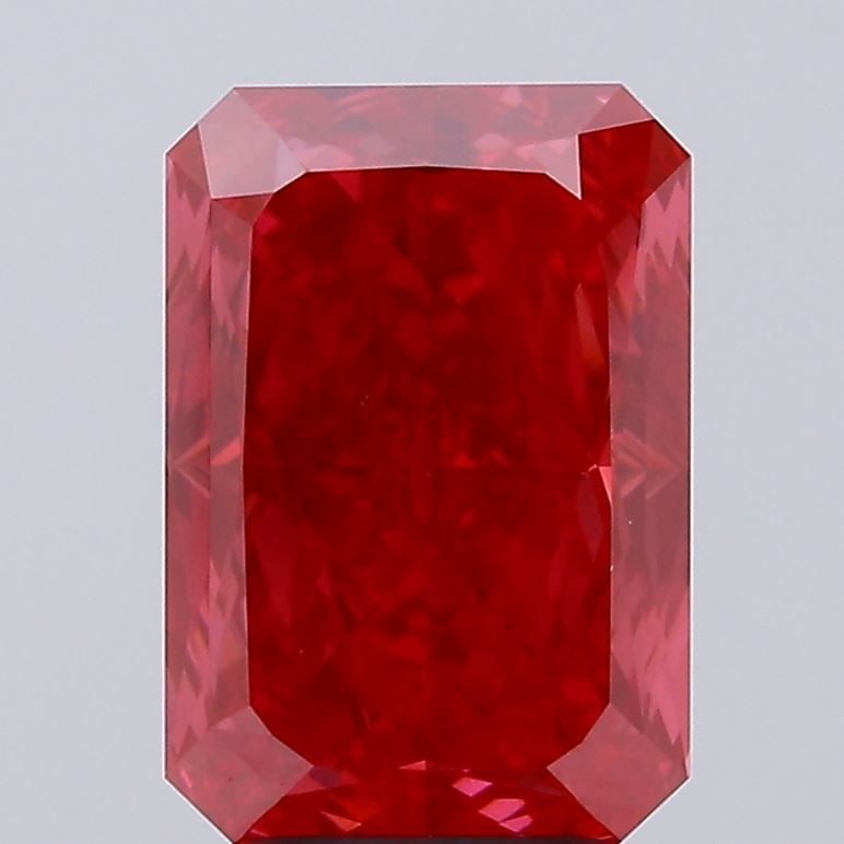 Loose Diamond - RADIANT 4.08ct Fancy Vivid Red VS2 (1 of 1)