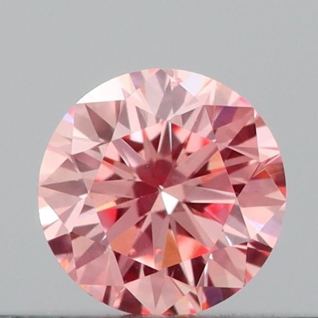 Loose Diamond - ROUND 0.23ct Fancy Intense Pink SI1: Loose Diamond - ROUND 0.23ct Fancy Intense Pink SI1 Source: This is a real non-mined Diamond that has been grown in a lab Shape: ROUND Carats: 0.23 Color: Fancy Intense Pink Certification: IGI Video: