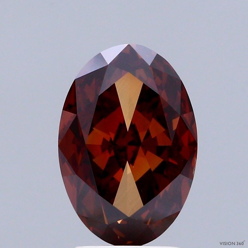 Loose Diamond - OVAL 3.01ct Fancy Deep Brown VS2: Loose Diamond - OVAL 3.01ct Fancy Deep Brown VS2 Source: This is a real non-mined Diamond that has been grown in a lab Shape: OVAL Carats: 3.01 Color: Fancy Deep Brown Certification: IGI Video: