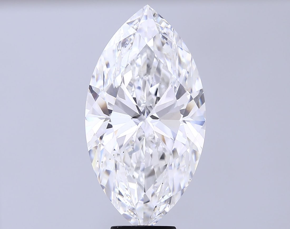 Loose Diamond - MARQUISE 10.04ct E VS2: Loose Diamond - MARQUISE 10.04ct E VS2 Source: This is a real non-mined Diamond that has been grown in a lab Shape: MARQUISE Carats: 10.04 Color: E Clarity: VS2 Certification: IGI Video: