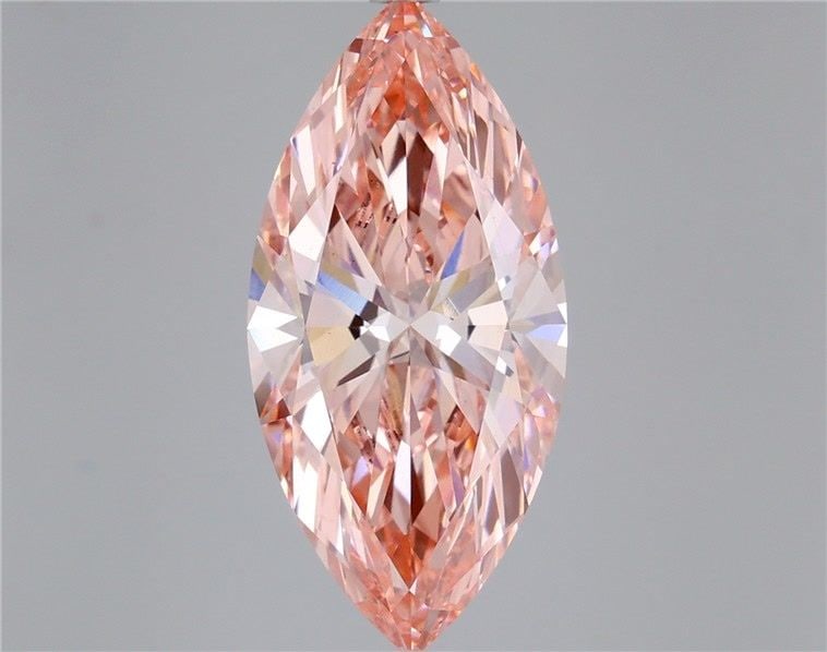 Loose Diamond - MARQUISE 6.0ct Fancy Vivid Pink VS1: Loose Diamond - MARQUISE 6.0ct Fancy Vivid Pink VS1 Source: This is a real non-mined Diamond that has been grown in a lab Shape: MARQUISE Carats: 6.0 Color: Fancy Vivid Pink Certification: IGI Video: