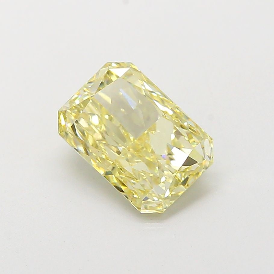 Loose Diamond - RADIANT 2.09ct Fancy Yellow VVS2: Loose Diamond - RADIANT 2.09ct Fancy Yellow VVS2 Source: This is a real non-mined Diamond that has been grown in a lab Shape: RADIANT Carats: 2.09 Color: Fancy Yellow Certification: IGI Video: Video