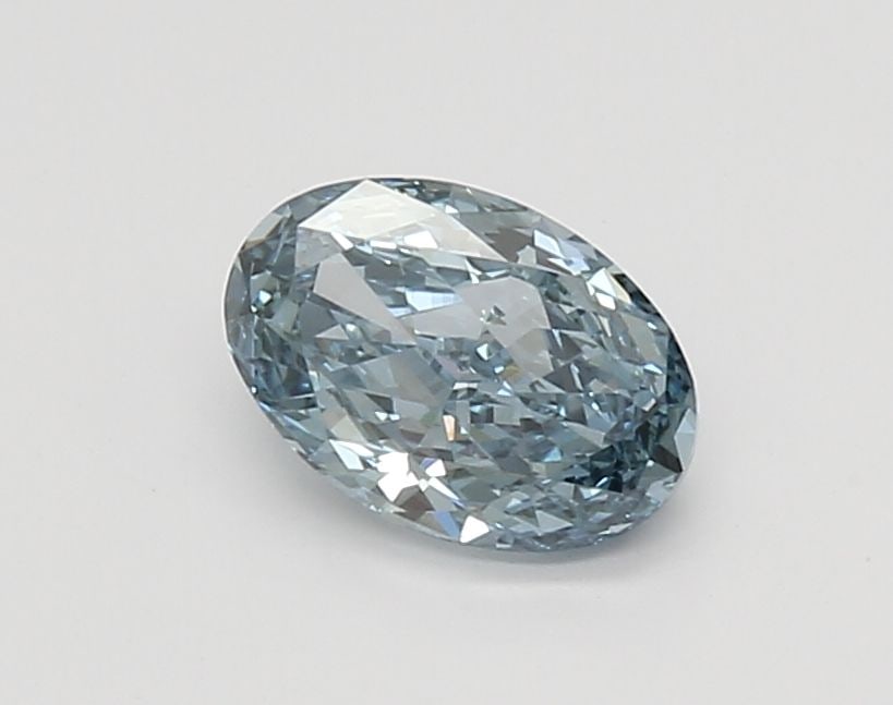 Loose Diamond - OVAL 0.95ct Fancy Vivid Blue VVS2: Loose Diamond - OVAL 0.95ct Fancy Vivid Blue VVS2 Source: This is a real non-mined Diamond that has been grown in a lab Shape: OVAL Carats: 0.95 Color: Fancy Vivid Blue Certification: IGI Video: