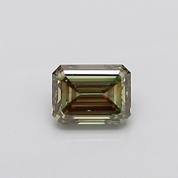 Loose Diamond - EMERALD 0.71ct Fancy Light Greenish Green SI2: Loose Diamond - EMERALD 0.71ct Fancy Light Greenish Green SI2 Source: This is a real non-mined Diamond that has been grown in a lab Shape: EMERALD Carats: 0.71 Color: Fancy Light Greenish Green Certif