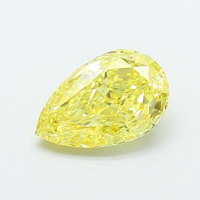Loose Diamond - PEAR 1.3ct Fancy Intense Yellow VS1: Loose Diamond - PEAR 1.3ct Fancy Intense Yellow VS1 Source: This is a real non-mined Diamond that has been grown in a lab Shape: PEAR Carats: 1.3 Color: Fancy Intense Yellow Certification: IGI Video: