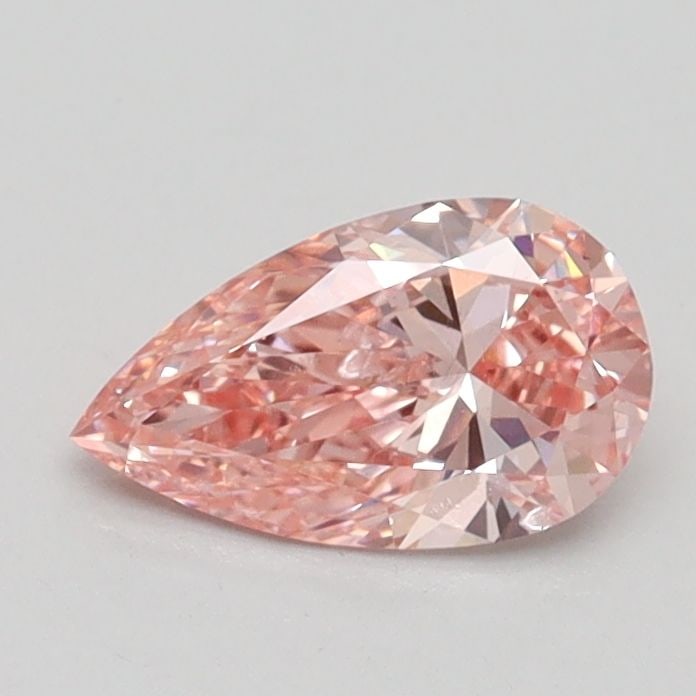 Loose Diamond - PEAR 0.6ct Fancy Intense Pink SI1: Loose Diamond - PEAR 0.6ct Fancy Intense Pink SI1 Source: This is a real non-mined Diamond that has been grown in a lab Shape: PEAR Carats: 0.6 Color: Fancy Intense Pink Certification: IGI Video: