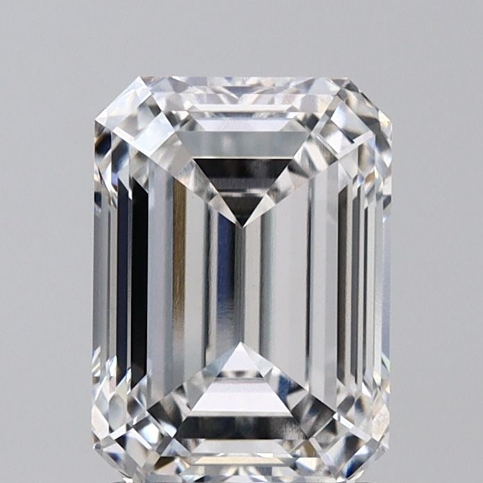 Loose Diamond - EMERALD 2.29ct E VVS2: Loose Diamond - EMERALD 2.29ct E VVS2 Source: This is a real non-mined Diamond that has been grown in a lab Shape: EMERALD Carats: 2.29 Color: E Clarity: VVS2 Certification: IGI Video: