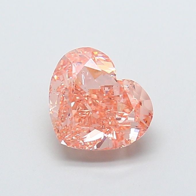 Loose Diamond - HEART 1.93ct Fancy Intense Pink VS2: Loose Diamond - HEART 1.93ct Fancy Intense Pink VS2 Source: This is a real non-mined Diamond that has been grown in a lab Shape: HEART Carats: 1.93 Color: Fancy Intense Pink Certification: IGI Video: