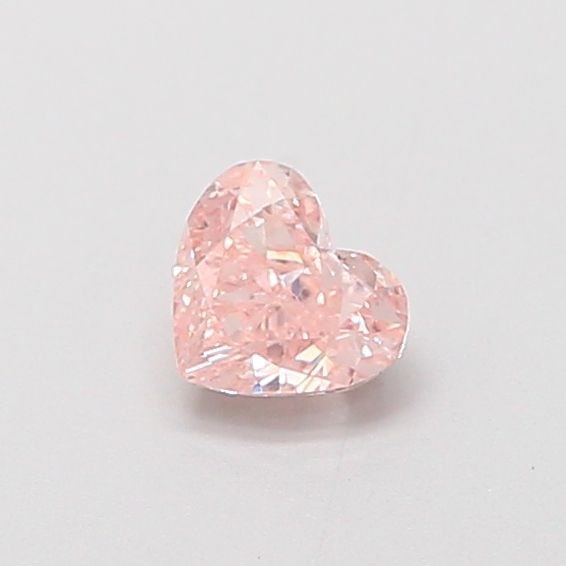 Loose Diamond - HEART 0.34ct Fancy Pink VVS2: Loose Diamond - HEART 0.34ct Fancy Pink VVS2 Source: This is a real non-mined Diamond that has been grown in a lab Shape: HEART Carats: 0.34 Color: Fancy Pink Certification: IGI Video: