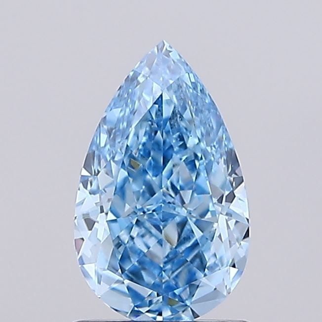 Loose Diamond - PEAR 1.25ct Fancy Vivid Blue VVS2: Loose Diamond - PEAR 1.25ct Fancy Vivid Blue VVS2 Source: This is a real non-mined Diamond that has been grown in a lab Shape: PEAR Carats: 1.25 Color: Fancy Vivid Blue Certification: IGI Video: