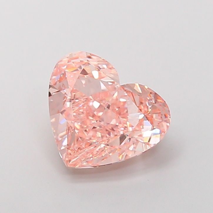 Loose Diamond - HEART 5.11ct Fancy Intense Pink VS1: Loose Diamond - HEART 5.11ct Fancy Intense Pink VS1 Source: This is a real non-mined Diamond that has been grown in a lab Shape: HEART Carats: 5.11 Color: Fancy Intense Pink Certification: IGI PLEASE 