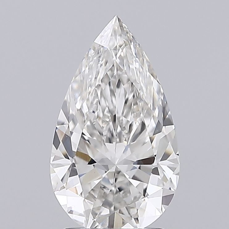 Loose Diamond - PEAR 2.02ct G VVS2: Loose Diamond - PEAR 2.02ct G VVS2 Source: This is a real non-mined Diamond that has been grown in a lab Shape: PEAR Carats: 2.02 Color: G Clarity: VVS2 Certification: IGI Video: