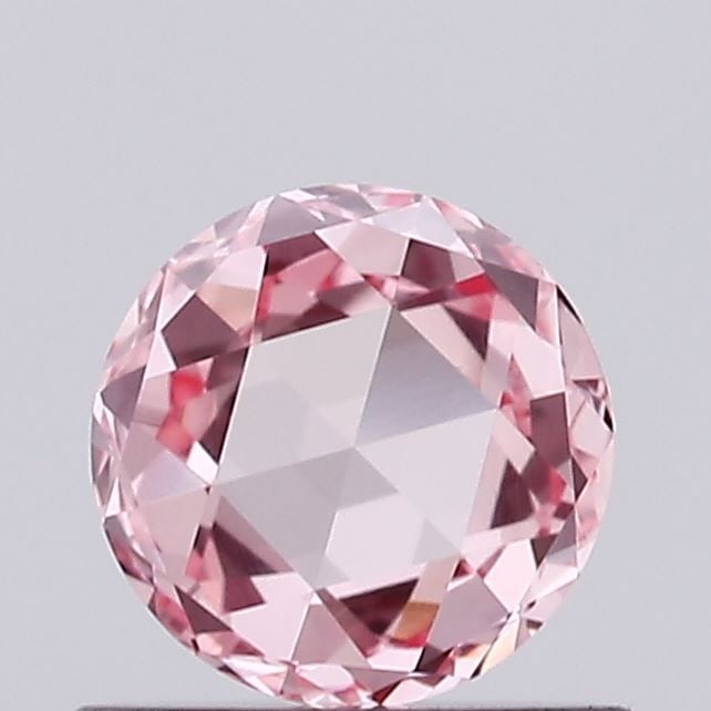 Loose Diamond - ROSE 0.28ct Fancy Vivid Pink VVS2: Loose Diamond - ROSE 0.28ct Fancy Vivid Pink VVS2 Source: This is a real non-mined Diamond that has been grown in a lab Shape: ROSE Carats: 0.28 Color: Fancy Vivid Pink Certification: NONE Video: