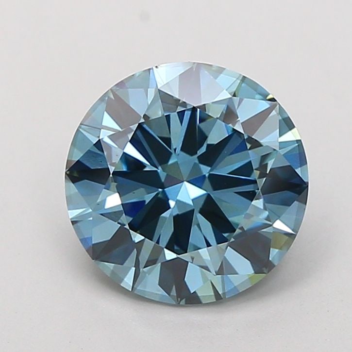 Loose Diamond - ROUND 3.02ct Fancy Vivid Blue VS2: Loose Diamond - ROUND 3.02ct Fancy Vivid Blue VS2 Source: This is a real non-mined Diamond that has been grown in a lab Shape: ROUND Carats: 3.02 Color: Fancy Vivid Blue Certification: IGI Video: