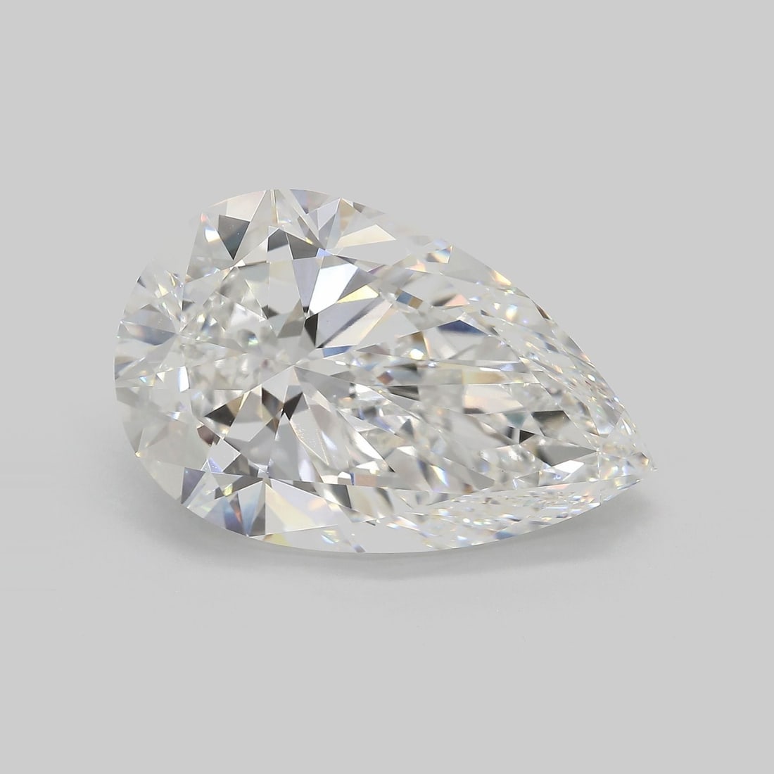 Loose Diamond - PEAR 16.03ct E VVS2: Loose Diamond - PEAR 16.03ct E VVS2 Source: This is a real non-mined Diamond that has been grown in a lab Shape: PEAR Carats: 16.03 Color: E Clarity: VVS2 Certification: IGI Video: