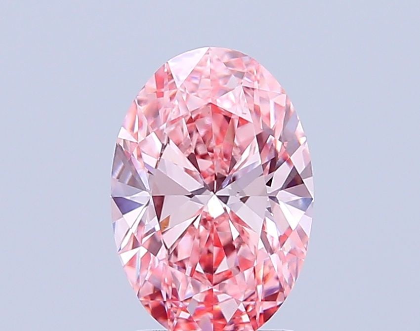 Loose Diamond - OVAL 1.99ct Fancy Vivid Pink VVS2: Loose Diamond - OVAL 1.99ct Fancy Vivid Pink VVS2 Source: This is a real non-mined Diamond that has been grown in a lab Shape: OVAL Carats: 1.99 Color: Fancy Vivid Pink Certification: IGI Video: