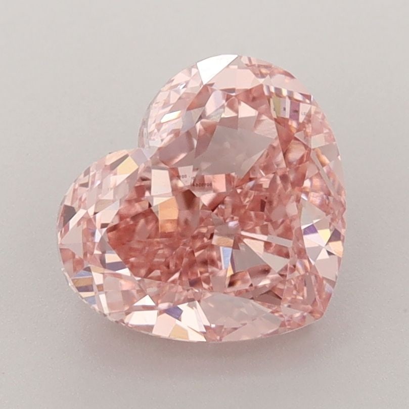 Loose Diamond - HEART 2.54ct Fancy Vivid Pink VS1: Loose Diamond - HEART 2.54ct Fancy Vivid Pink VS1 Source: This is a real non-mined Diamond that has been grown in a lab Shape: HEART Carats: 2.54 Color: Fancy Vivid Pink Certification: IGI Video: