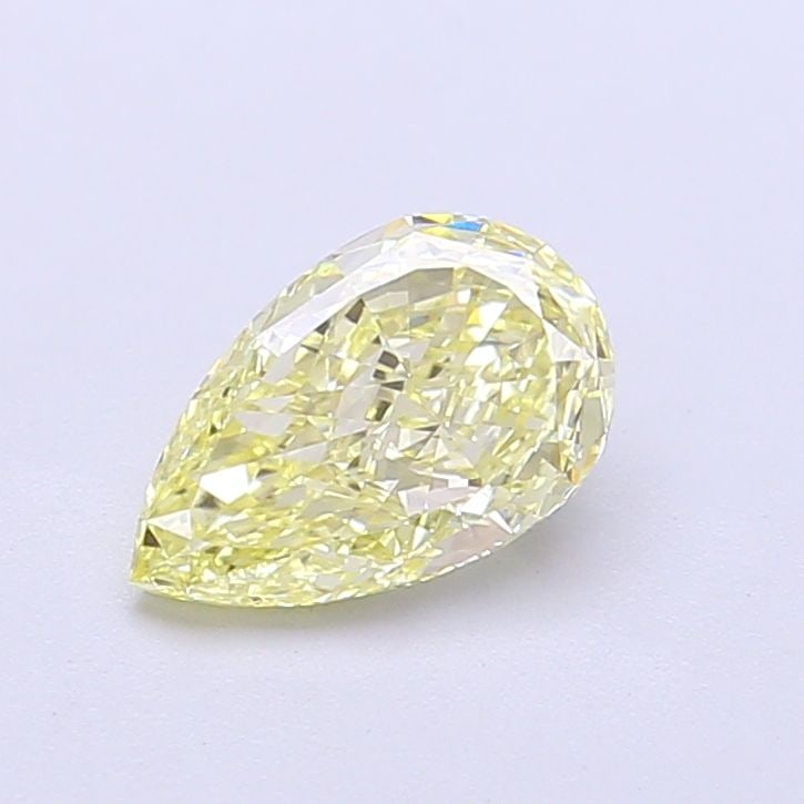 Loose Diamond - PEAR 1.0ct Fancy Light Yellow VS1: Loose Diamond - PEAR 1.0ct Fancy Light Yellow VS1 Source: This is a real non-mined Diamond that has been grown in a lab Shape: PEAR Carats: 1.0 Color: Fancy Light Yellow Certification: IGI Video: