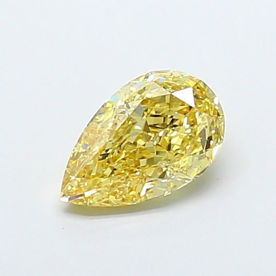 Loose Diamond - PEAR 2.07ct Fancy Intense Yellow VVS2: Loose Diamond - PEAR 2.07ct Fancy Intense Yellow VVS2 Source: This is a real non-mined Diamond that has been grown in a lab Shape: PEAR Carats: 2.07 Color: Fancy Intense Yellow Certification: IGI Vide