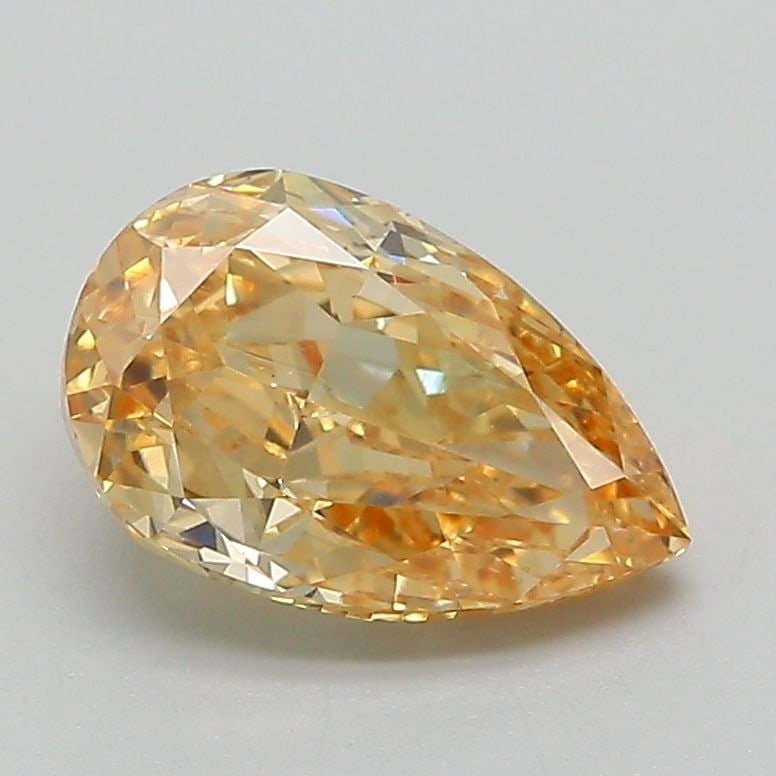 Loose Diamond - PEAR 1.6ct Fancy Vivid Yellow VS1: Loose Diamond - PEAR 1.6ct Fancy Vivid Yellow VS1 Source: This is a real non-mined Diamond that has been grown in a lab Shape: PEAR Carats: 1.6 Color: Fancy Vivid Yellow Certification: IGI Video: