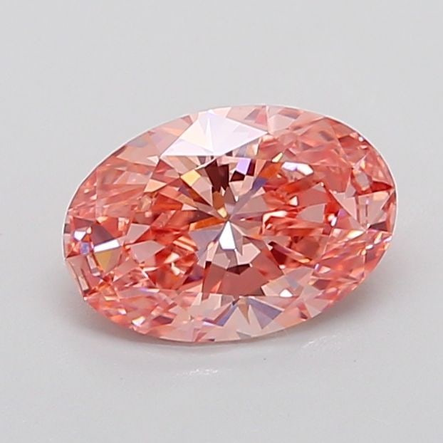 Loose Diamond - OVAL 2.06ct Fancy Vivid Pink VS1: Loose Diamond - OVAL 2.06ct Fancy Vivid Pink VS1 Source: This is a real non-mined Diamond that has been grown in a lab Shape: OVAL Carats: 2.06 Color: Fancy Vivid Pink Certification: IGI PLEASE NOTE: 
