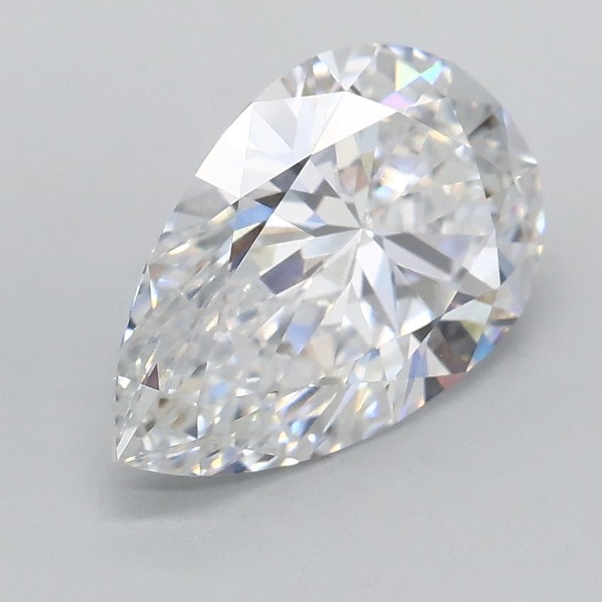 Loose Diamond - PEAR 1.59ct D VVS2: Loose Diamond - PEAR 1.59ct D VVS2 Source: This is a real non-mined Diamond that has been grown in a lab Shape: PEAR Carats: 1.59 Color: D Clarity: VVS2 Certification: IGI Video: