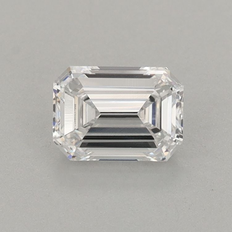 Loose Diamond - EMERALD 0.69ct E VVS2: Loose Diamond - EMERALD 0.69ct E VVS2 Source: This is a real non-mined Diamond that has been grown in a lab Shape: EMERALD Carats: 0.69 Color: E Clarity: VVS2 Certification: IGI Video: