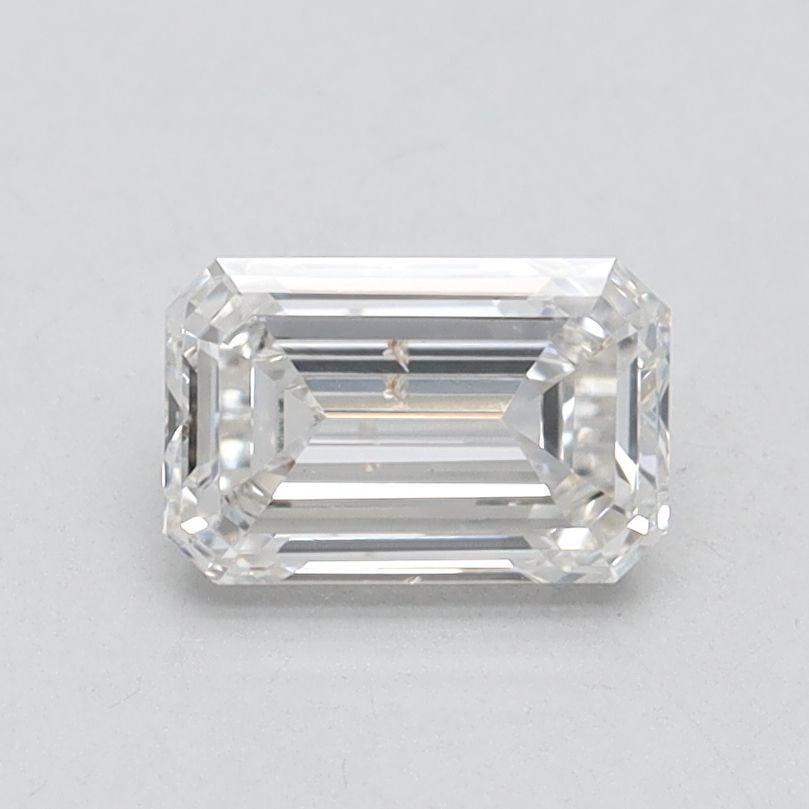 Loose Diamond - EMERALD 1.0ct F SI1: Loose Diamond - EMERALD 1.0ct F SI1 Source: This is a real non-mined Diamond that has been grown in a lab Shape: EMERALD Carats: 1.0 Color: F Clarity: SI1 Certification: IGI Video: