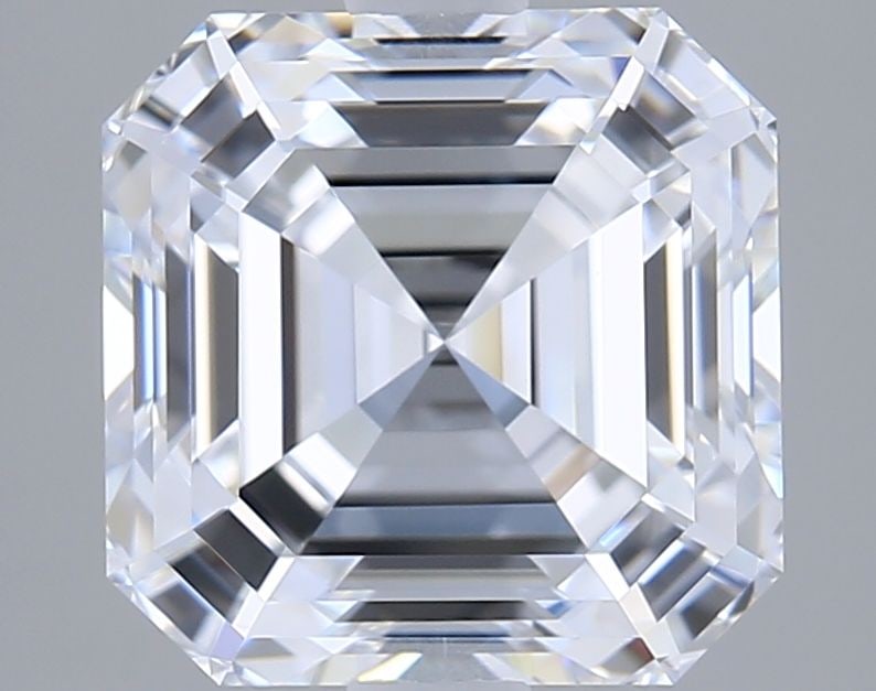 Loose Diamond - ASSCHER 2.85ct D VVS2: Loose Diamond - ASSCHER 2.85ct D VVS2 Source: This is a real non-mined Diamond that has been grown in a lab Shape: ASSCHER Carats: 2.85 Color: D Clarity: VVS2 Certification: GIA Video: