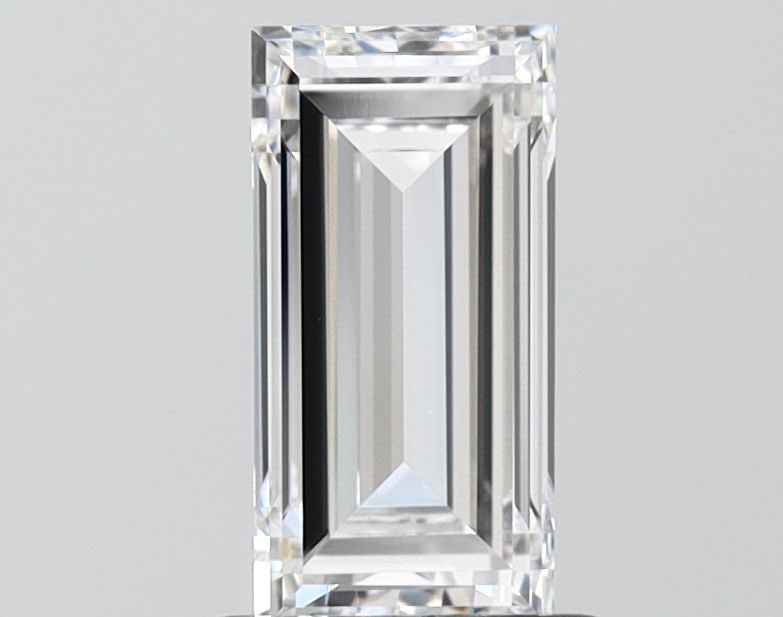 Loose Diamond - BAGUETTE 1.28ct E VVS1: Loose Diamond - BAGUETTE 1.28ct E VVS1 Source: This is a real non-mined Diamond that has been grown in a lab Shape: BAGUETTE Carats: 1.28 Color: E Clarity: VVS1 Certification: IGI Video: