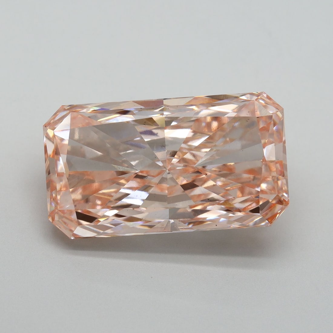 Loose Diamond - RADIANT 10.05ct Fancy Intense Pink VS2: Loose Diamond - RADIANT 10.05ct Fancy Intense Pink VS2 Source: This is a real non-mined Diamond that has been grown in a lab Shape: RADIANT Carats: 10.05 Color: Fancy Intense Pink Certification: IGI V