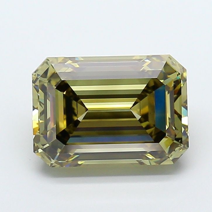 Loose Diamond - EMERALD 5.1ct Fancy Gray Yellow VS1: Loose Diamond - EMERALD 5.1ct Fancy Gray Yellow VS1 Source: This is a real non-mined Diamond that has been grown in a lab Shape: EMERALD Carats: 5.1 Color: Fancy Gray Yellow Certification: IGI Video: