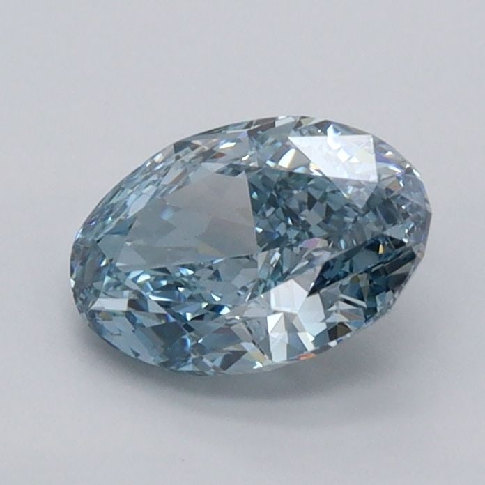 Loose Diamond - OVAL 1.05ct Fancy Vivid Blue VS1: Loose Diamond - OVAL 1.05ct Fancy Vivid Blue VS1 Source: This is a real non-mined Diamond that has been grown in a lab Shape: OVAL Carats: 1.05 Color: Fancy Vivid Blue Certification: IGI Video: