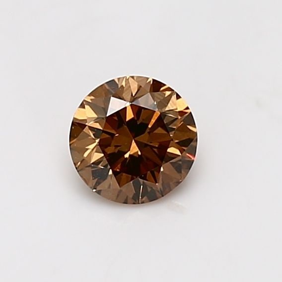 Loose Diamond - ROUND 0.51ct Fancy Deep Yellow VS2 (1 of 1)