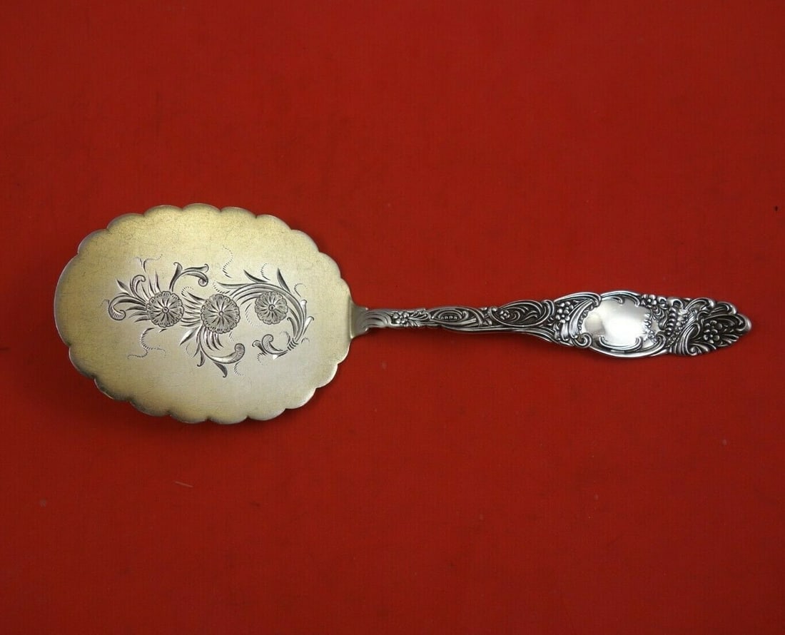 Towle Princess Sterling Silver Tomato Server Bright-Cut 7 3/4" (1 of 3)