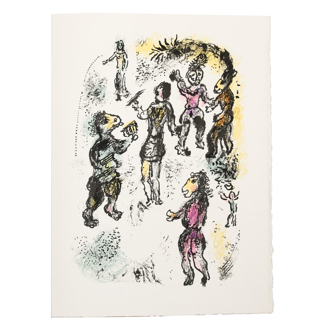 Marc Chagall lithograph La feerie et le royaume 5th of 10 (1 of 3)