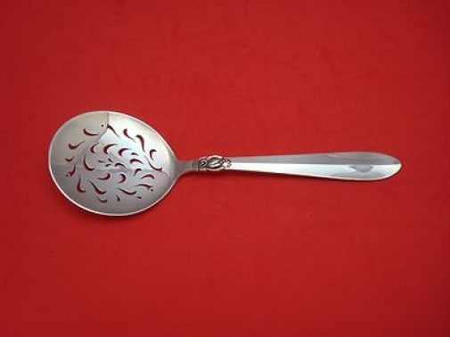 Frigast Princess Fuchsia Sterling Silver Tomato Server 8 3/4" (1 of 2)