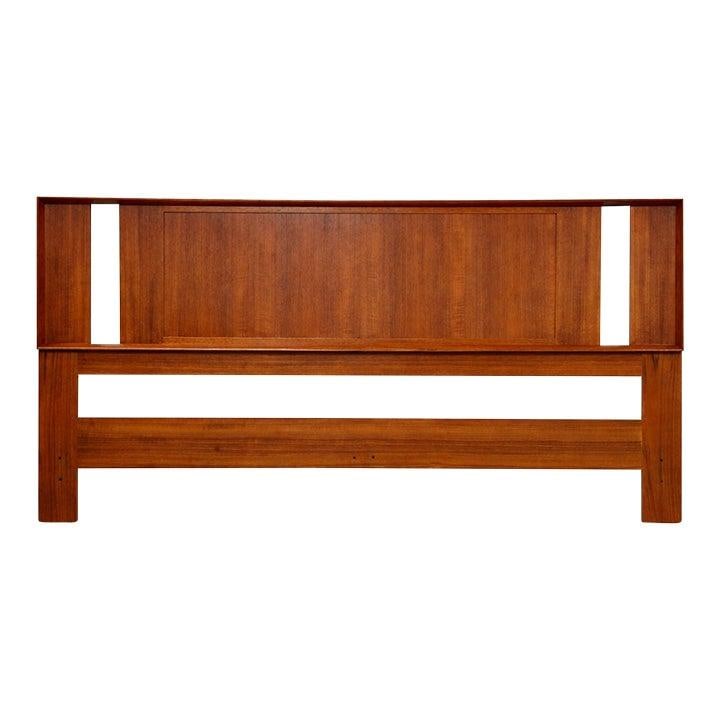 Falster Teak King Headboard 80 inch Wide Denmark (1 of 5)