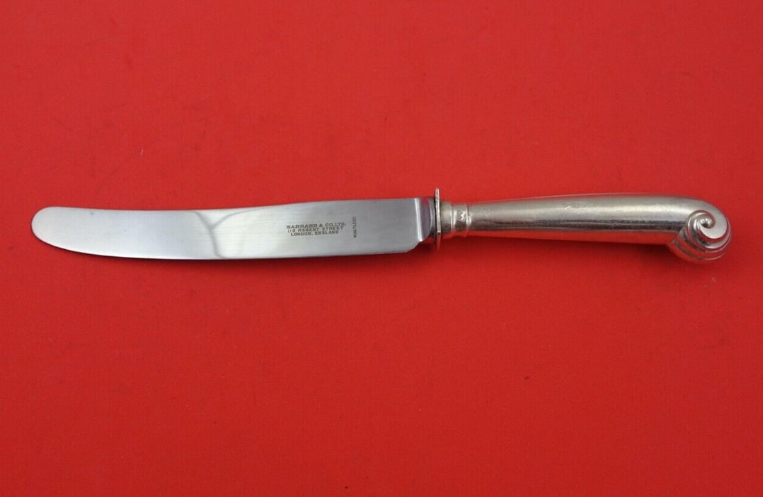 Garrard English Onslow Sterling Silver Dinner Knife 9 7/8 Inch (1 of 2)