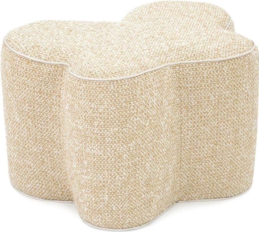 John-Richard Mariposa Butterfly Ottoman Fabric Large 19H 30W 22D (1 of 2)