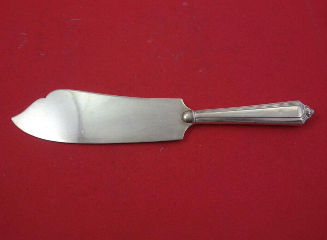 Gorham Plymouth Sterling Silver Ice Cream Slice 10 1/4 Inch (1 of 2)
