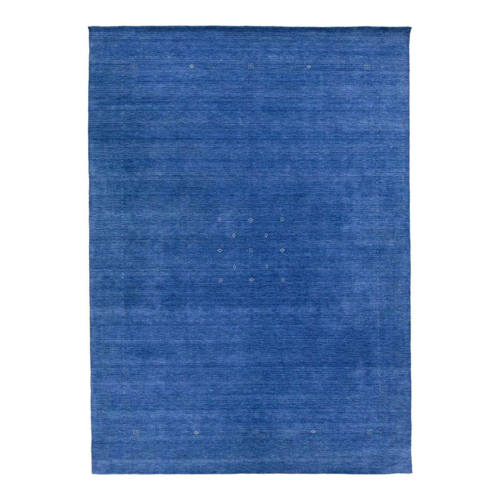Handmade Modern Gabbeh Wool Rug Navy Blue 9'10 x 13'10 (1 of 9)