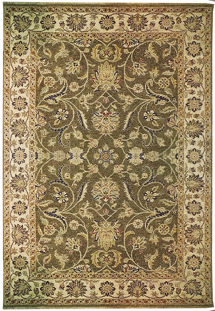 6 x 9 Sage Vegetable Dyed Handmade Chobi Rug Eco-Friendly Wool (1 of 6)